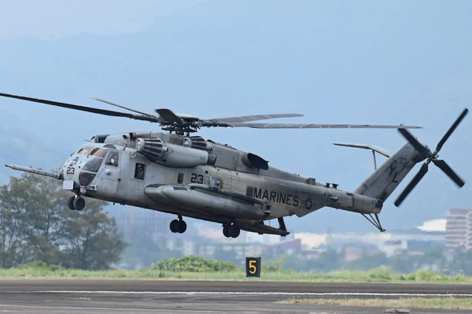 The Marines operate more than 100 of the CH-53E Super Stallion helicopters