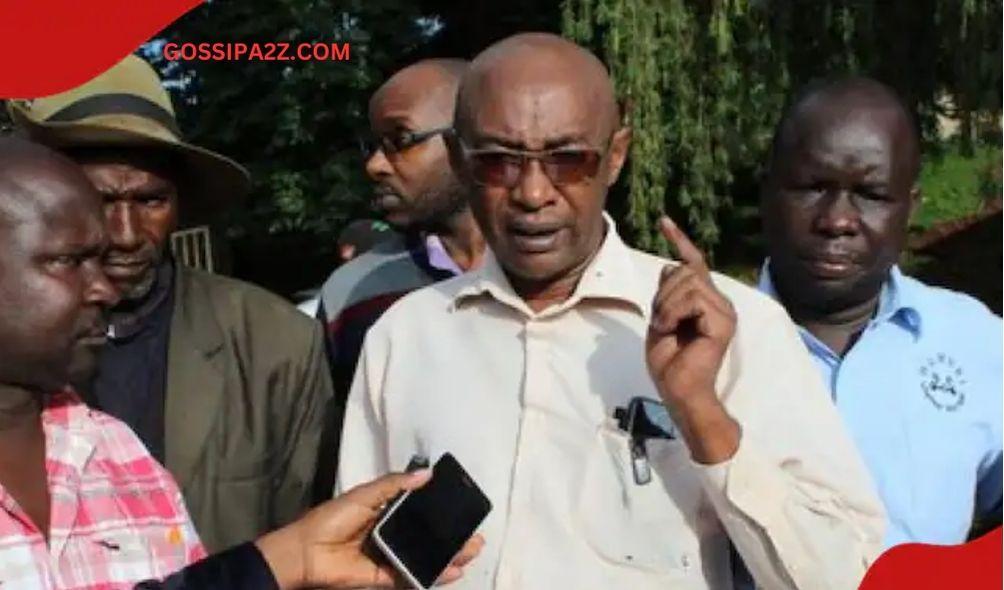 Government pathologist Peter Ndegwa during a past media briefing. Photo: Pathology Board.