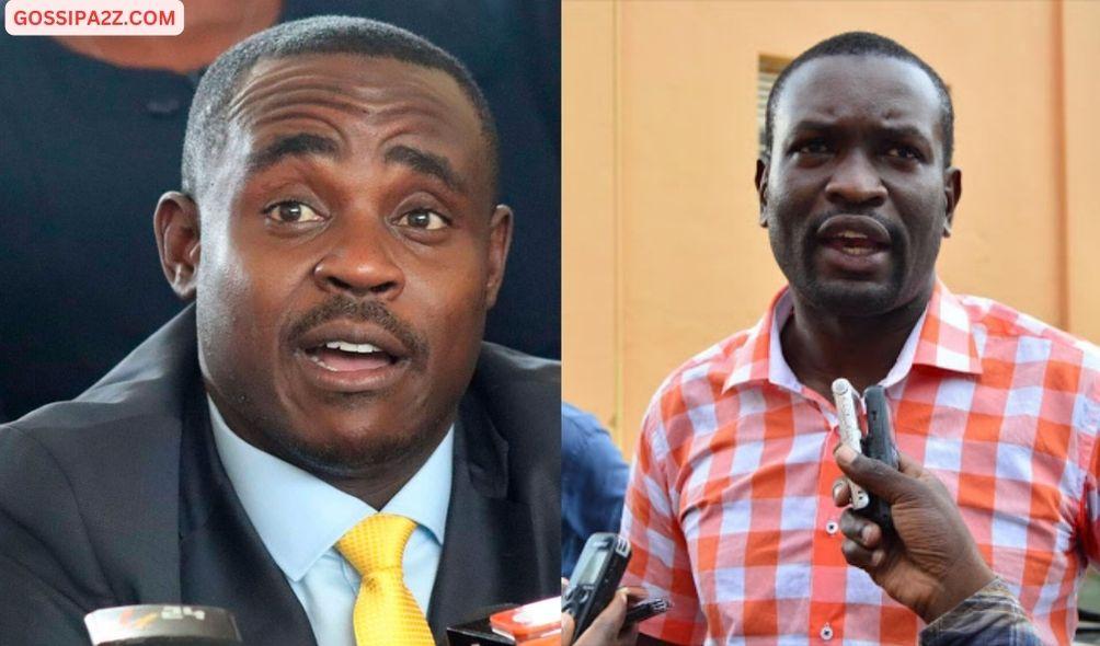 A photo collage of ODM secretary-general Edwin Sifuna and Kakamega Senator Cleophas Malala