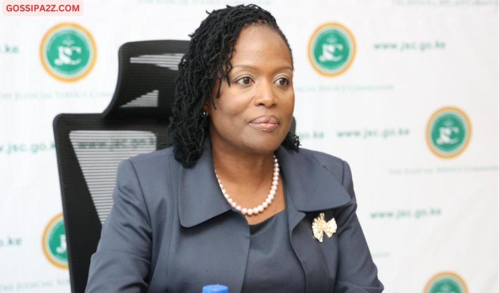 Frida Boyani Mokaya, the Chief Registrar of the Judiciary.