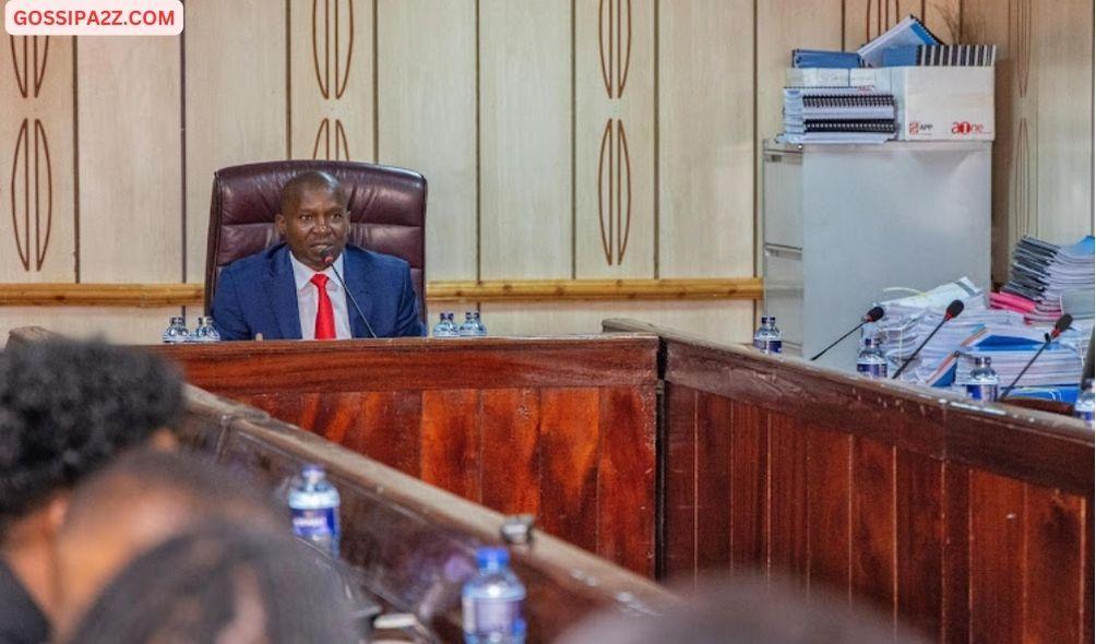 Interior Cabinet Secretary Kithure Kindiki appearing before the National Assembly committee petitions committee on March 21, 2024