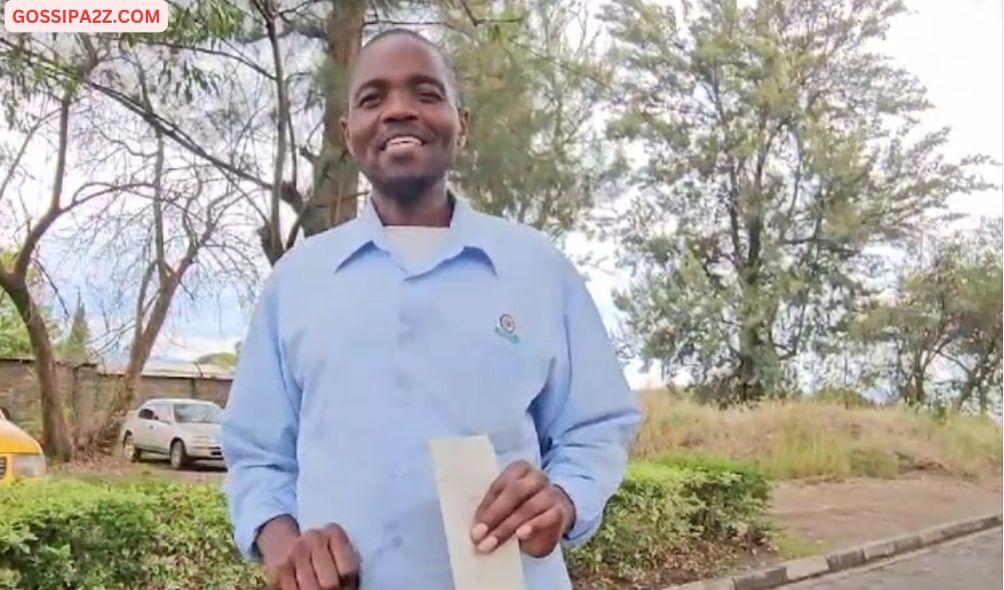 Elphas Busisa from Vihiga lands a job as a driver at the Kenya National Highways Authority Project office in Nakuru.