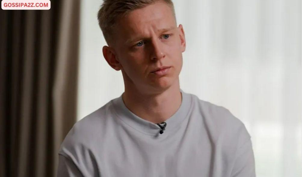 Arsenal footballer Oleksandr Zinchenko