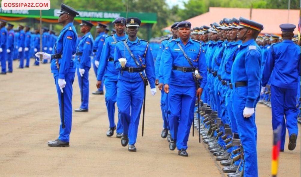 Image: Kenya police service officers during a past event.