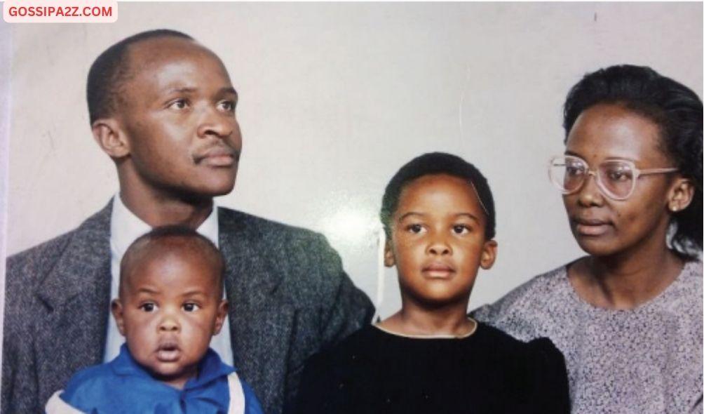 Young General Francis Ogolla, his wife Aileen Kathambi Ogolla and two children; Lorna Achieng’ Omondi and Joel Rabuku Omondi Ogolla during their early years.