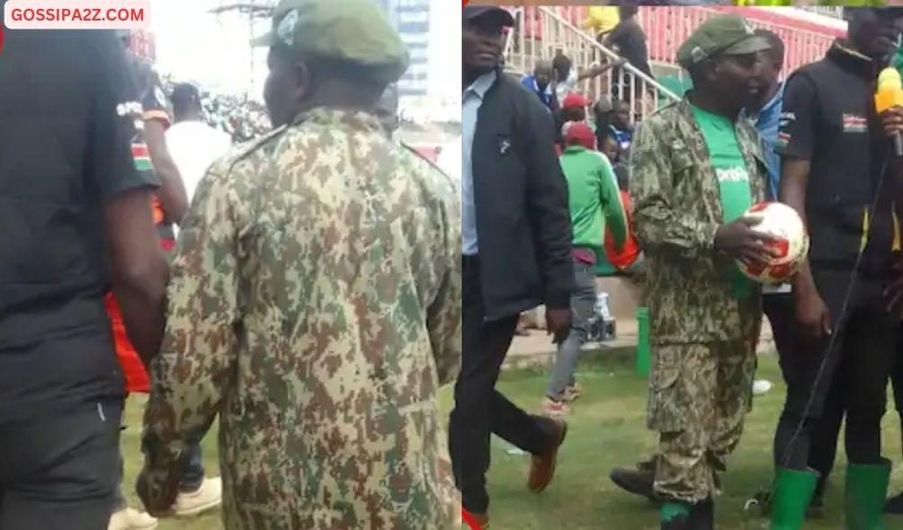 Controversy Erupts as Gor Mahia Fan Wears NYS Uniform at Mashemeji Derby