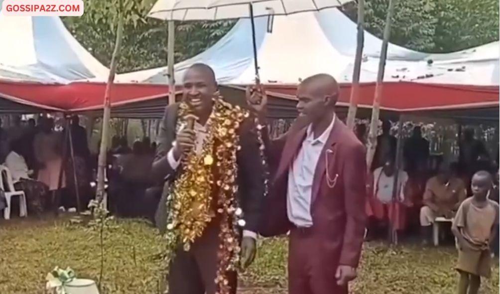 Alfred Keter speaking during the event