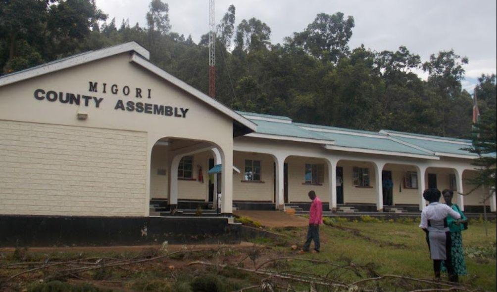 The Migori county assembly in Migori town.