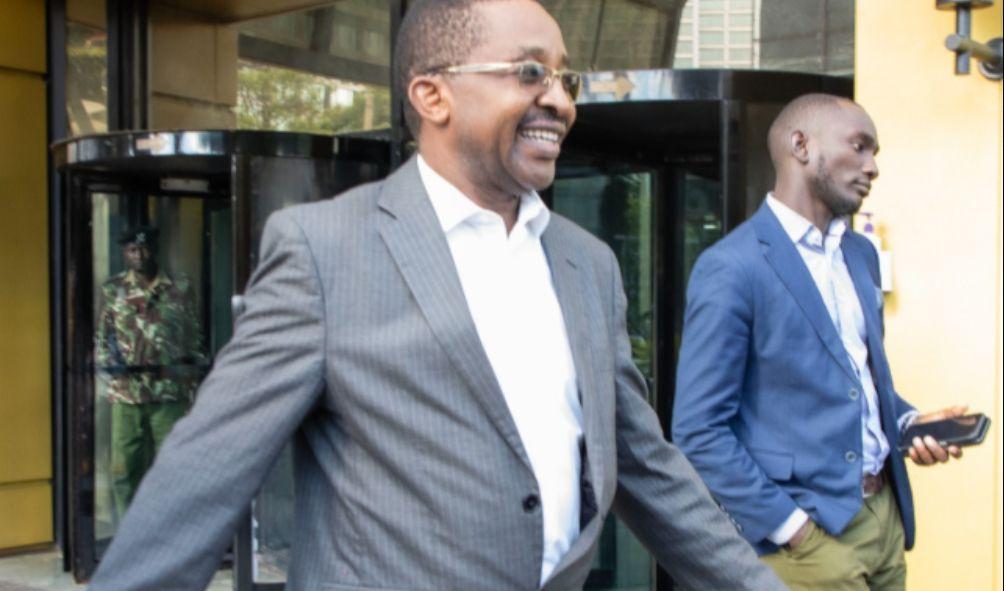 Former Murangá Governor Mwangi wa Iria after he was released from Industrial Area Prison on May 3, 2024.