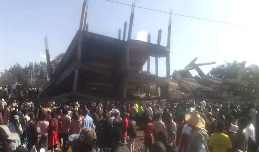 Bungoma collapsed building