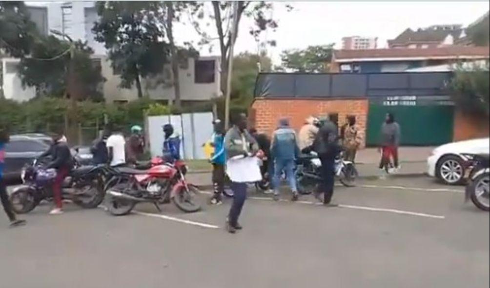 Goons on motorbikes on Saturday, July 20, 2024, stormed activist Boniface Mwangi's offices in Kilimani.