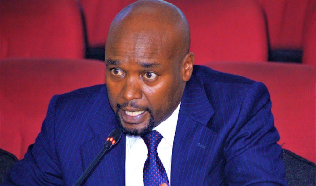 Governor Bomet county Hillary Barchok answers audit questions when he appeared before county public accounts committee meeting at KICC on March.13th.2023.