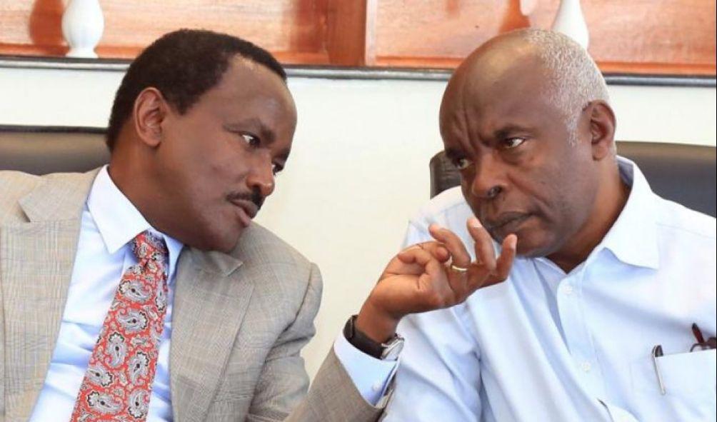 File image of Kalonzo Musyoka and Kivutha Kibwana