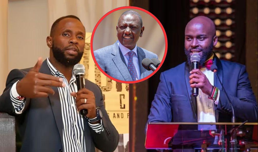 Kenyan journalists John-Allan Namu and Mark Masai Incircle President William Ruto