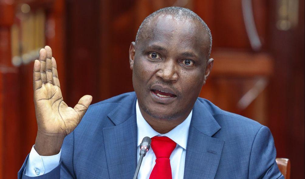 Cabinet Secretary for National Treasury and Economic Planning John Mbadi.