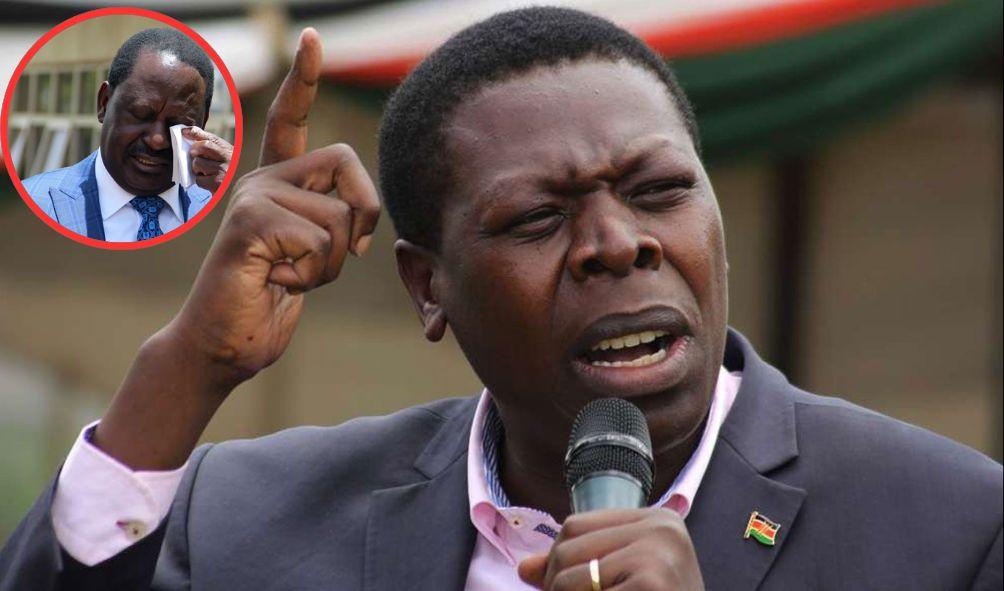 Democratic Action Party of Kenya (DAP-K) leader Eugene Wamalwa and Azimio leader Raila Odinga