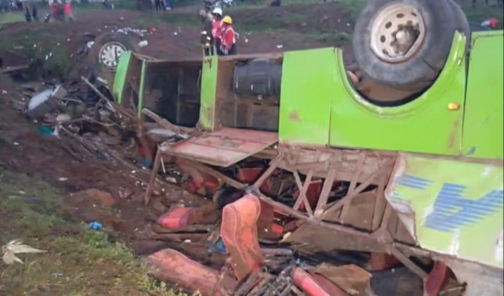 Road accident in the Migaa area near Salgaa area Nakuru