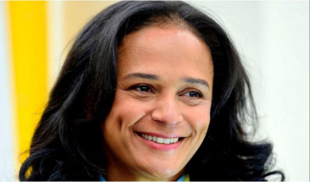 Ms Isabel dos Santos, daughter of Angola's former President José Eduardo dos Santos. She is being sought by Interpol to answer to corruption charges.