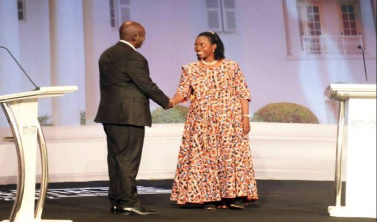 File image of Narc Kenya Party leader Martha Karua and former Deputy President Rigathi Gachagua.