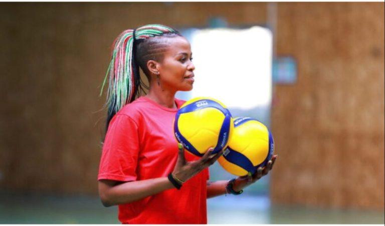 Former Malkia strikers player Janet Wanja.