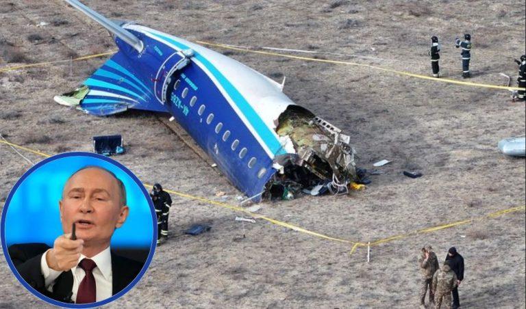 The Azerbaijan Airlines plane came down on Christmas Day in Russian airspace, killing 38 people