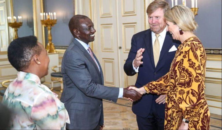 His Majesty King Willem-Alexander and Her Majesty Queen Máxima with President William Ruto and First Lady Rachel