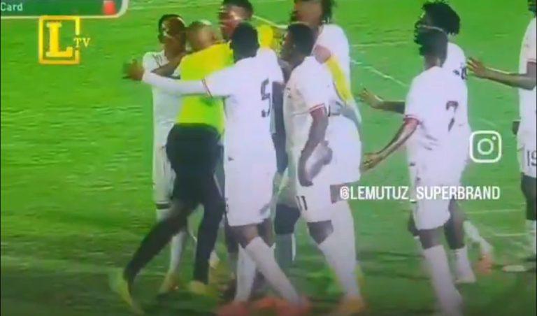 Referee Punches Harambee Stars Captain in Shocking Mapinduzi Cup Incident(Video)