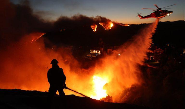 Blazing Inferno: Six Fires Devour 38,000 Acres Near LA