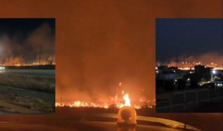 Screengrabs of part of JKIA on fire, Friday, February 21, 2025.