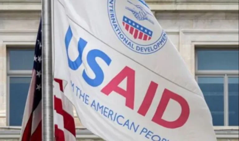 The US Agency for International Development (USAID)flag, January 16, 2025.