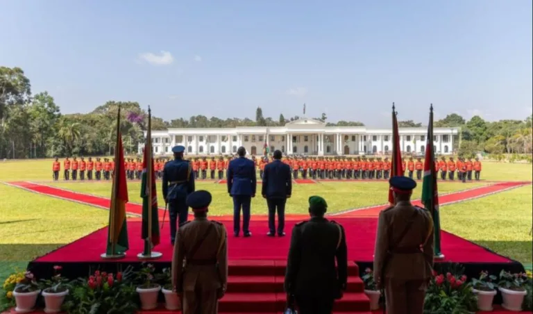 William Ruto and DP Kithure Kindiki at State House, July 4, 2025.