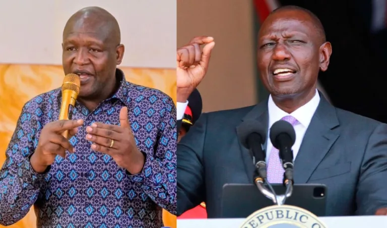 How Ruto is Manipulating Senate Ahead of Kericho Governor’s Impeachment – UDA Senator File image of Kericho Governor Erick Mutai and President William Ruto