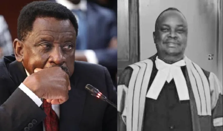 Siaya Governor James Orengo Mourns Ex-County Clerk Felix Olwero Shot Dead by Police File image of Siaya Governor James Orengo and Felix Olwero