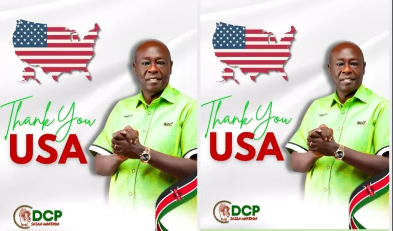 Gachagua to arrive in Kenya from US Tour at noon