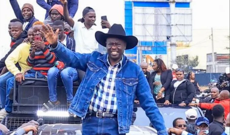 Gachagua Breaks Silence in Social Media Post after Skipping Anticipated Kamukunji Rally DCP Party leader Rigathi Gachagua acknowledges his supporters after returning from the USA on August 21, 2025.
