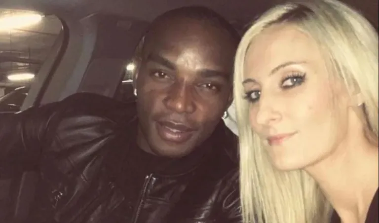 Benni McCarthy, his wife Stacey Munro