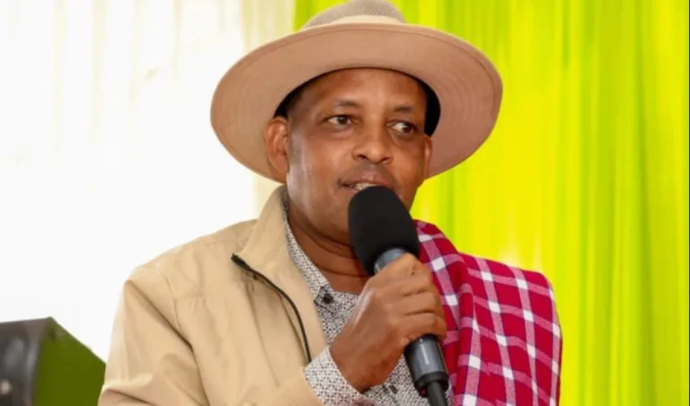 Former MP Dies After Road Accident Former Laikipia North MP Mathew Lempurkel. PHOTO: @rigathi/X